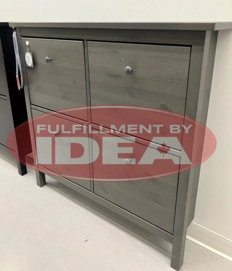 Hemnes shoe cabinet shop with 4 compartments