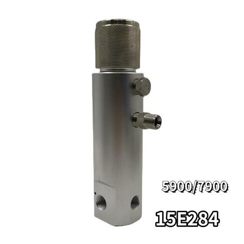 15E284 For Airless Paint Sprayer GMax II 5900 7900 Fluid Filter Manifold w/ Cap - Afbeelding 1 van 4