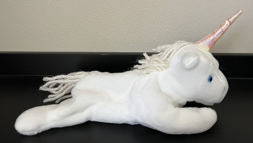 Orig Ty Beanie Babys 31 Jahre!! 🦄"MYSTIC"🦄Iridescent Horn 1994 5/6 Gen PE Neu mit Etikett - Bild 5 von 12