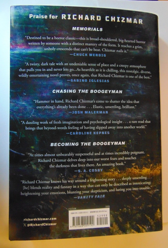 Memorials 1st Edition by Richard Chizmar Hardcover w/signed bookplate & bookmark - Foto 2 di 4