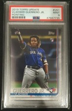 2019 Topps Update Vladimir Guerrero Jr. Pointing SP #US1 RC Rookie PSA 9 MINT