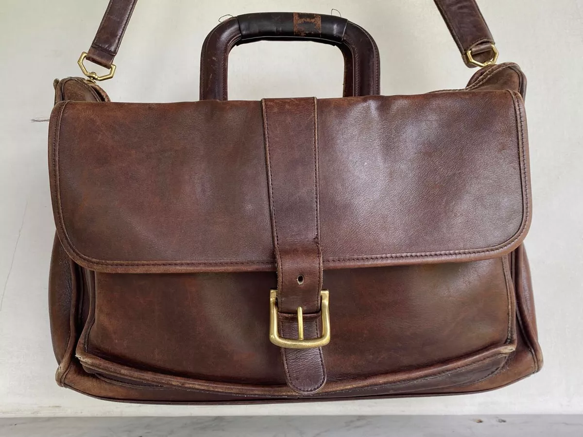 Coach attache case sales