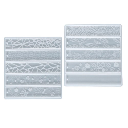 3 Count Rectangle Silicone Molds Bookmark for Epoxy Resin Student - 第 8/12 張圖片