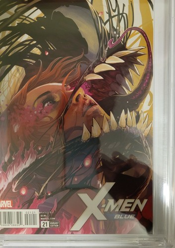 X-Men Blue #21 (2018) Stephanie Hans Venom Variant CBCS 9.8 Cullen Bunn Story - Bild 6 von 8