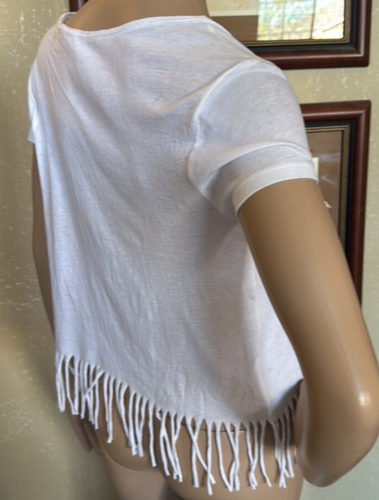 Justice Girls Embellished Summer Top sz 18 - Picture 6 of 9