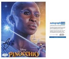 Cynthia Erivo Signed Autographed PINOCCHIO Blue Fairy 8x10 Photo ACOA J Cynthia Erivo Signed Autographed PINOCCHIO Blue Fairy 8x10 Photo ACOA J