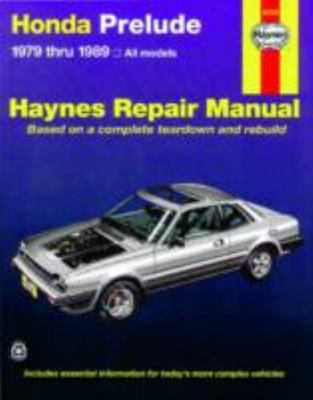 #ad Honda Prelude CVCC 1979 1989 by Haynes John $11.07
