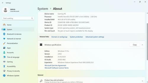 Corsair PC Xeon E5-2697 V3 48Gb 500Gb NVME +SSD GTX 780 Ti [*i7-10700K] Win 11 - Afbeelding 4 van 8