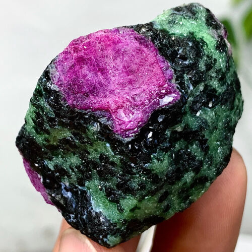 75G Natural green Ruby zoisite (anylite) crystal sample Healing