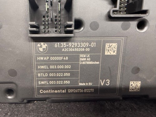 2013-2016 BMW 3 F30 328i N20 KEY SYSTEM SET ECU DME FEM MODULE OEM ✅ TESTED - Picture 11 of 16