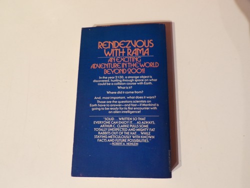 Rendezvous With Rama By Arthur C. Clarke Rare Cover PB 1980 - Picture 2 of 4