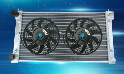 RADIATOR+SHROUD+FANS FOR VW GOLF MK1 MK2 MK I II GTI/SCIROCCO 1.6 1.8 8V 16V MT - Foto 3 di 7