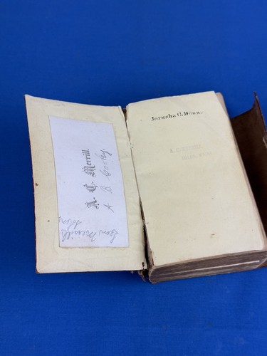 1851 Sanborn & Carter Holy Bible - Portland, ME ~ Old & New Testament, 259 pgs - Picture 4 of 18