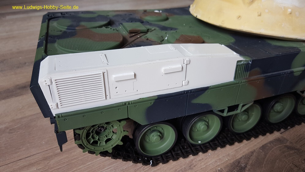 Leopard 2A7 116 RC Panzer Heng Long Tamiya Energieerzeugungsanlage
