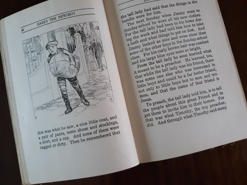 HARRY THE NEWSBOY AND OTHER CHILDREN'S HOUR STORIES by Isabel C. Byrum, 1926. - Picture 12 of 17