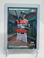 2023 Panini Elite Extra Edition Status JOAN MARTINEZ RC Green 05/499 #188