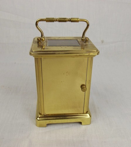 Bayard 8 Day Brass Migonette Carriage Clock - Picture 5 of 11