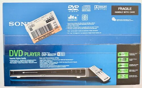 DVD Player - Sony DVP-NS57P Progressive Scan - CD - Disc - Brand New - Sealed