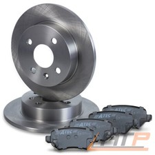 BREMSSCHEIBEN VOLL Ø240 + BREMSBELÄGE HINTEN FÜR OPEL MERIVA 4-LOCH