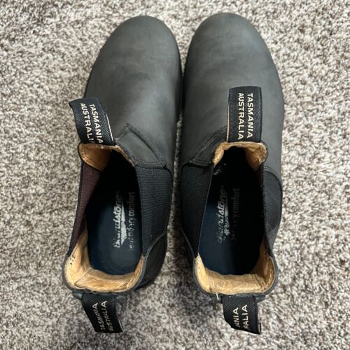Blundstone Chelsea Boots Rustic Black Size 8 1/2 - Picture 4 of 9