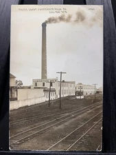 Chilton, Wisconsin Carnation Pacific Coast Condensed Milk Real Photo Postcard WI