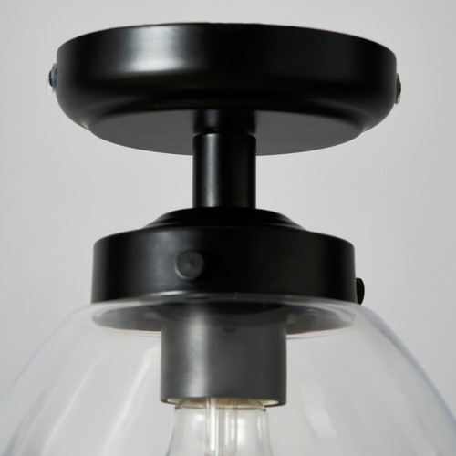 Litecraft Quincy Deckenanhänger Badezimmer 1 Licht mit Glasschirm - 3 Farben   - Bild 16 von 30