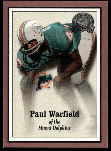 2000 Fleer Greats of the Game #69 Paul Warfield Miami Dolphins MINT - Picture 1 of 2