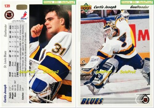 100++ CURTIS JOSEPH SINGLES INSERT JERSEY SIGNATURE LIMITED LOT .. YOU PICK LIST - Picture 12 of 86