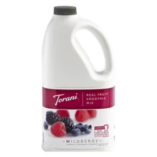 Torani Wildberry Real Fruit Smoothie Mix - Bottle (64oz)