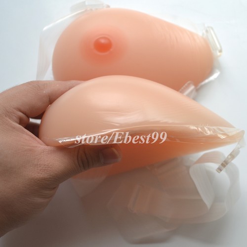 1000 g 36D Silicona Completa Formas de Senos Potenciador Tetas Falsas + Cinta de Sujetador - Imagen 7 de 8