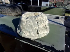 MILITARY SURPLUS ACH ADVANCED COMBAT HELMET COVER LARGE/X-LARGE ACU CAMO US ARMY