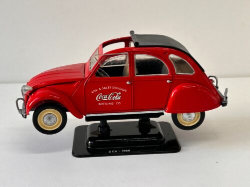 Citroen 2CV Coca Cola Solido 1:18 Scale Diecast - Citroen 2CV Coca Cola vintage - Foto 2 di 19