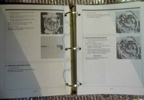 Factory Force Big Binder Outboards Service Manual 5 HP Marine Power - Picture 6 of 7