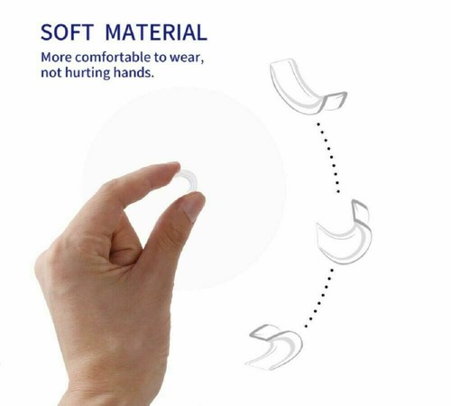 10 Pack Ring Size Adjuster for Loose Rings Jewelry Guard Spacer Sizer Fitter USA - Picture 2 of 6