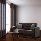 Dykman Brown Fabric Sofa Bed/Loveseat/Armchair