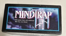 Mindtrap Mind Trap Mystery Puzzle Game Card Set Pressman 1996 Vintage NO RULES