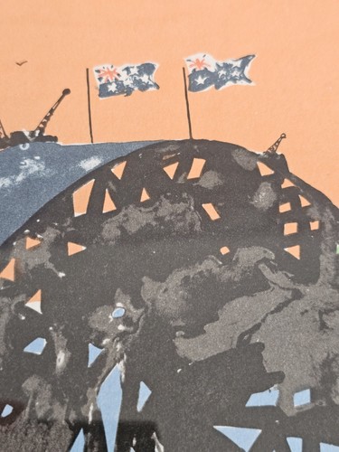 Sydney Harbour by Paul Hogarth lithograph signed not numbered / large size - Picture 9 of 15