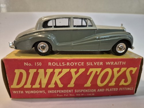 Vintage Dinky 150 Rolls Royce Silver Wraith