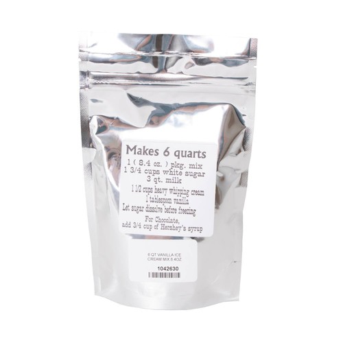 Lehman's Homemade Creamy Ice Cream Mix 6 Quart Bag Size Pack of 3 - Picture 3 of 3