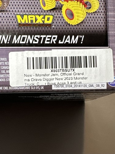 2023 MONSTER JAM Grandma Grave Digger Series 18 | 1/24 Scale GRAVE DIGGER New - Picture 18 of 18