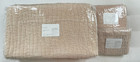 Pottery Barn  WASHED VELVET HANDCRAFTED Quilt Queen & Standard Shams Pink Sand