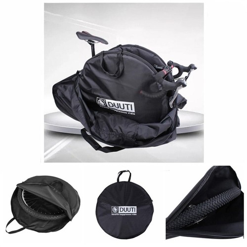 Bicycle Wheel Bag Carrier Transport Travel Case MTB Road Bike Cove Waterproof - Picture 22 of 25