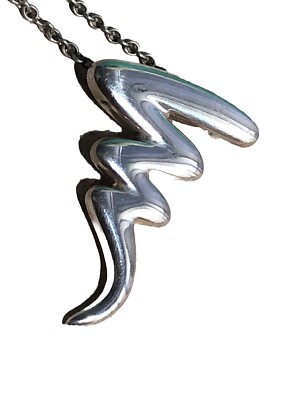 18.Tiffany & Co. Paloma Picasso 925 Sterling Scribble Zig-Zag