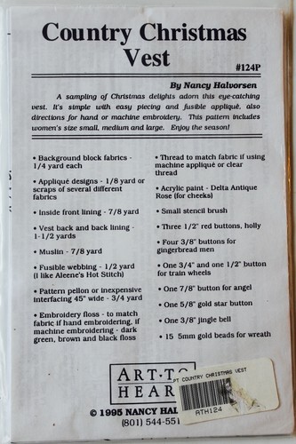 U PICK! Misses or PLUS Size Quilted Jacket & Vest Pattern ~ Indygo Junction UC - Picture 21 of 95