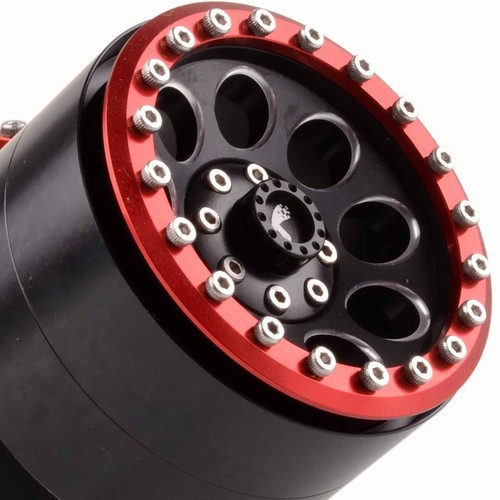 4pcs 2.2" Beadlock Wheel Rim for AXIAL SCX10 Yeti Wraith T4 D90 RC 1/10 Crawler - Picture 2 of 6