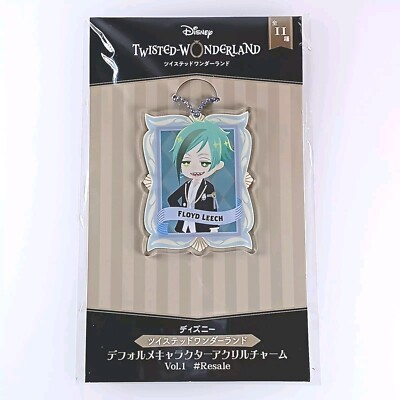 Floyd Disney Twisted-Wonderland Deformed Character Acrylic Charm From Japan