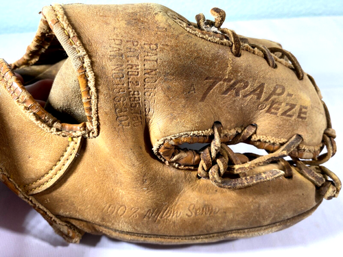 Guanto da baseball VINTAGE Rawlings TG98 sei dita - Stan Musial - BELLO! - Foto 7 di 8