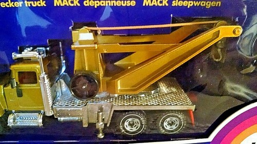 MACK TRUCK WRECKER NOS SIKU ART NO 2917 ORG BOX GOLD DEPANNEUSE UNPUNCHED. - Picture 8 of 10