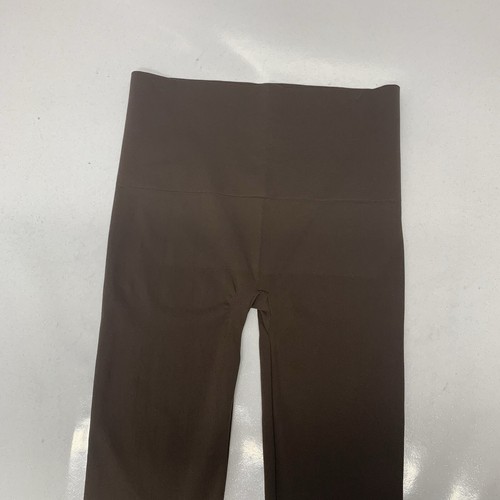 Spank Seamless Leggings Woman XL Brown High Waist Stretch Activewear Athleisure - Picture 6 of 10