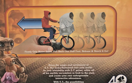 NECA E.T.  & Elliot on Bicycle Fahrrad Action Figur Sammlerfigur 13 cm Spielberg - Bild 5 von 5